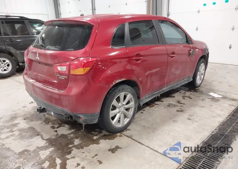 2014 Mitsubishi Outlander Sport Es z USA, uszkodzony, nr VIN 4A4AP3AU8EE028750